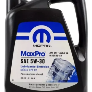 5w30 ACEITE MOPAR MAXPRO SAE 5W-30 DIESEL DPF C2.