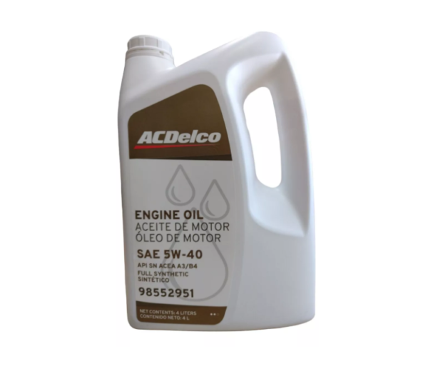 Aceite Lubricante de Motor ACDelco 5W40 4L