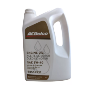 Aceite Lubricante de Motor ACDelco 5W40 4L