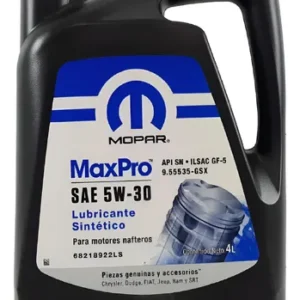 ACEITE MOPAR MAXPRO SINTÉTICO 5w30 - 4LTS Nafta
