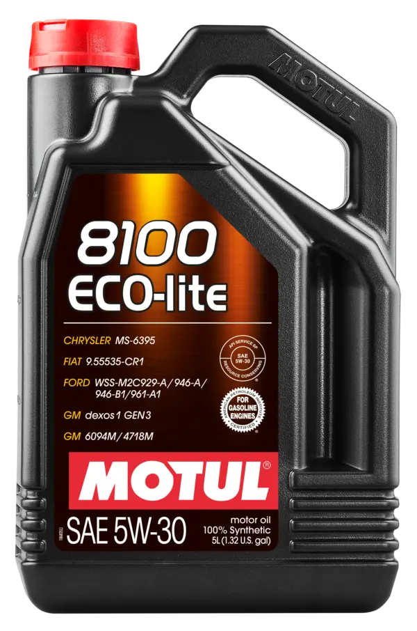 MOTUL 8100 ECO-LITE 5W-30 x 5 lts.