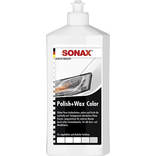 SONAX Cera Polish + Wax Blanco 500ml